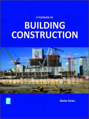 cover image of A Textbook of Building Construction